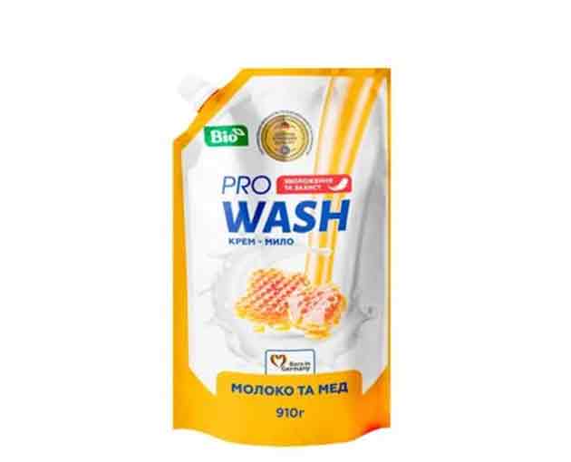 PRO WASH PRO WASH თხევადი კრემ საპონი რძე და თაფლი 910გრ